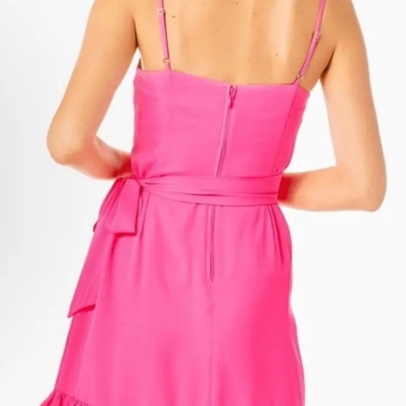 LILLY PULITZER ALISA WRAP DRESS SIZE 4 NWT - Picture 3 of 4